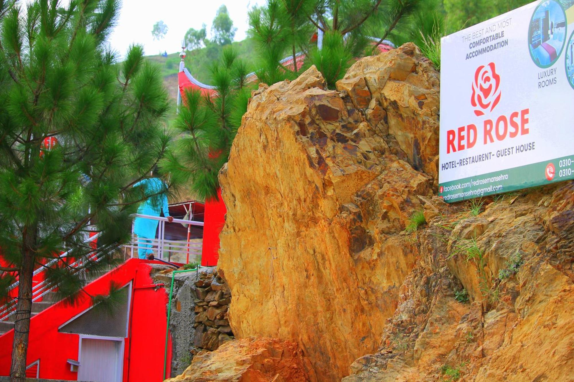 Red Rose Hotel & Resort Mansehra Exterior foto