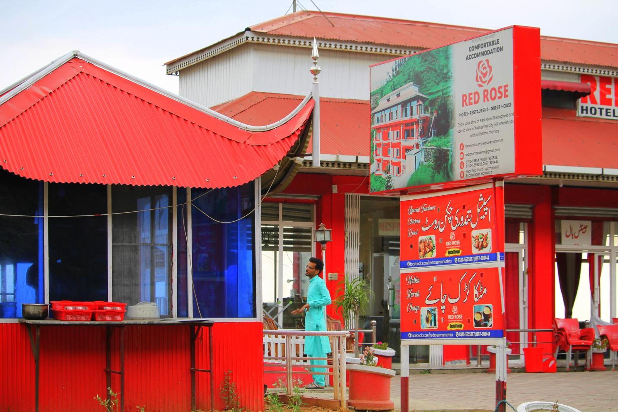 Red Rose Hotel & Resort Mansehra Exterior foto